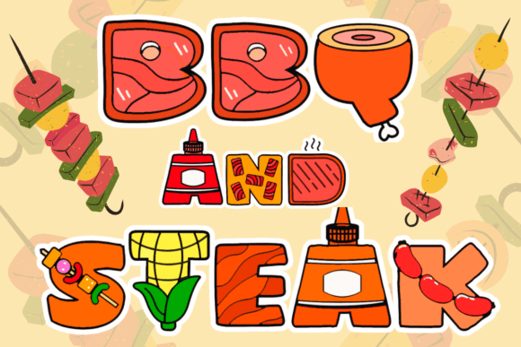 Bbq and Steak: A Designer’s Review of This Decorative Typeface