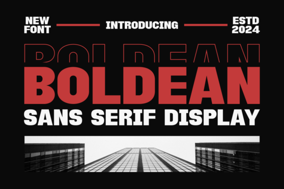 Boldean: A Bold Typeface for Modern Branding