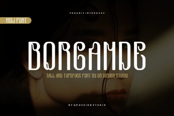Borgande: A Bold Decorative Font for Web Design
