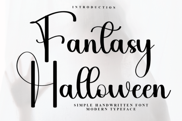 Fantasy Halloween Font for Makers