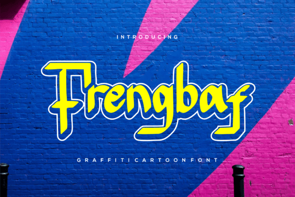 Frengbaf: A Bold Decorative Font for Editorial Impact