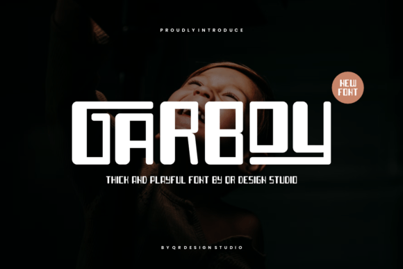 Garboy: A Bold Sans Serif Typeface for Editorial Impact