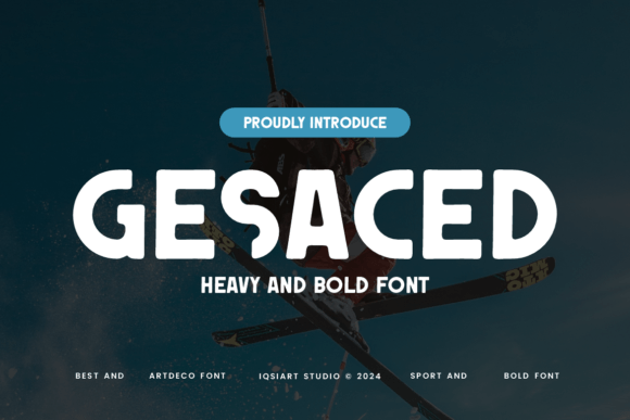 Gesaced: A Bold Sans Serif Font for Web Design