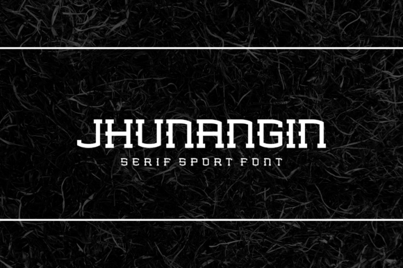 Jhunangin: A Serif Typeface for Bold Editorial Design