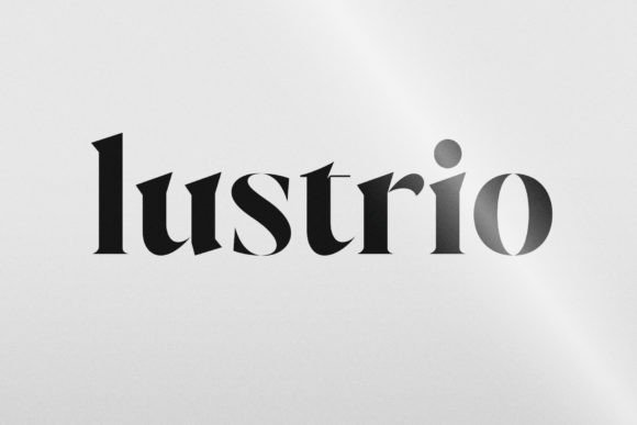 Lustrio Font Review: Bold Serif Elegance