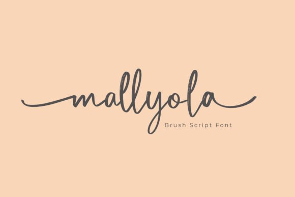 Mallyola Font: Bold Script for Branding