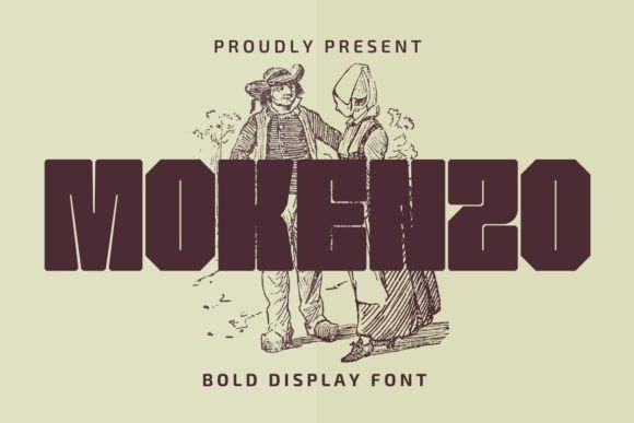 Mokenzo: The Bold Sans Serif Font for Modern Brands