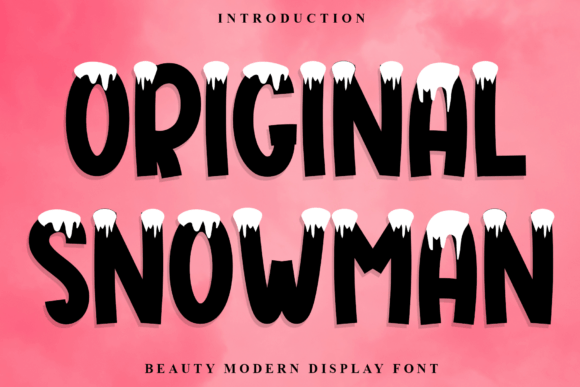 Original Snowman Font: A Festive Review
