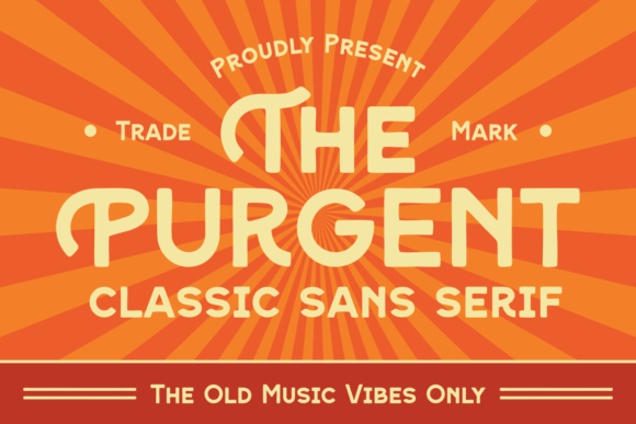 Purgent: A Bold Sans Serif Font for Modern Web Design