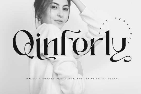 Qinferly: A Serif Font for Editorial Elegance