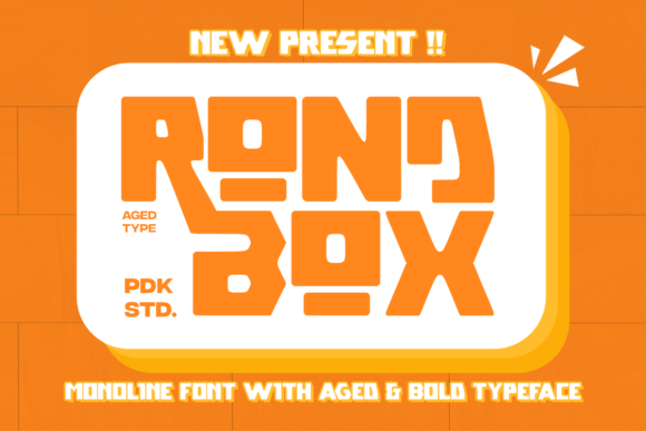 Rond Box Typeface for Bold Branding