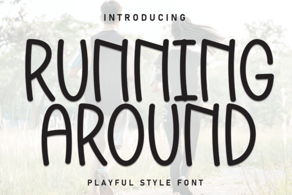 Running Around: A Playful Handwritten Font for Crafters