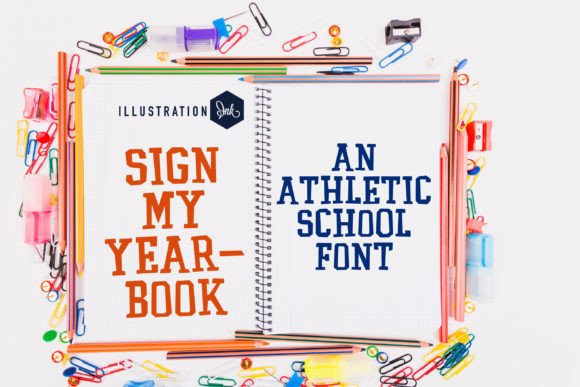 Sign My Yearbook: A Serif Font for Bold Branding