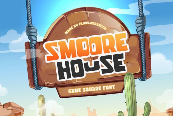 Smoore House: A Bold Gaming Font for Digital Campaigns