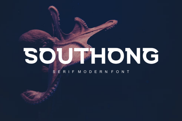 Southong Font: Bold Brush Serif for Branding