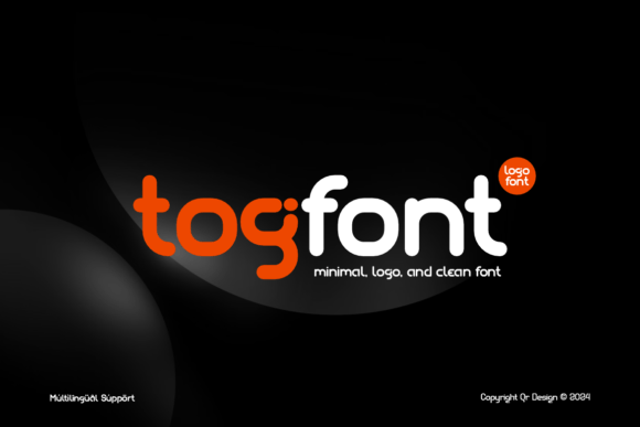 Togfont: A Bold Sans Serif Typeface for Modern Web Design