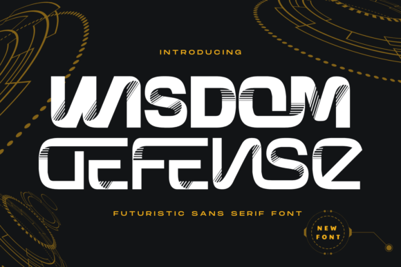 Wisdom Defense Font for Crafters